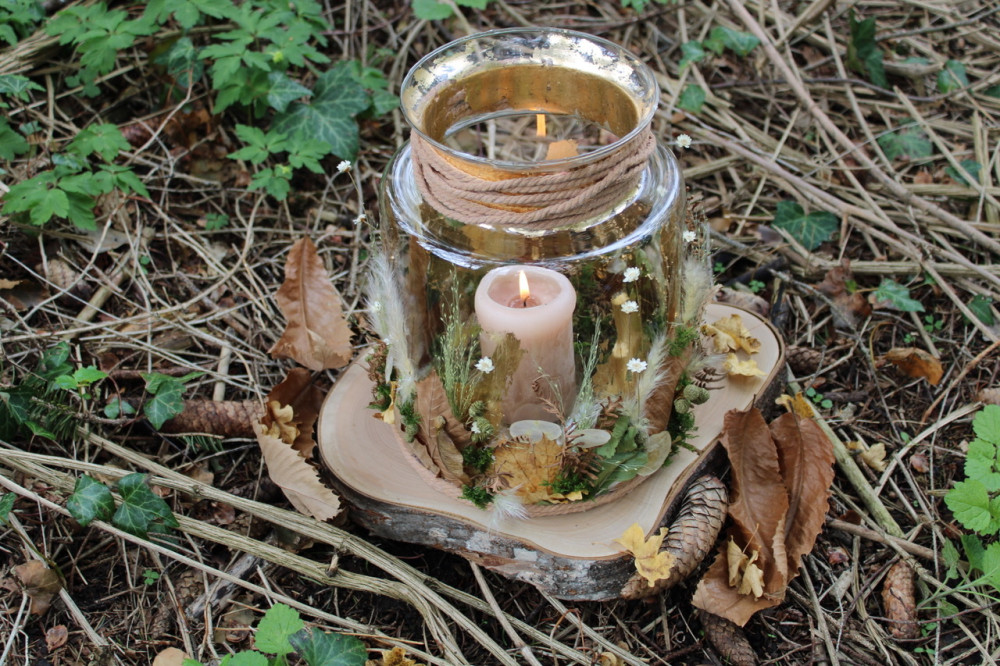 Kurs Naturdekoration: Glanzvolles Herbstwindlicht (1/1)