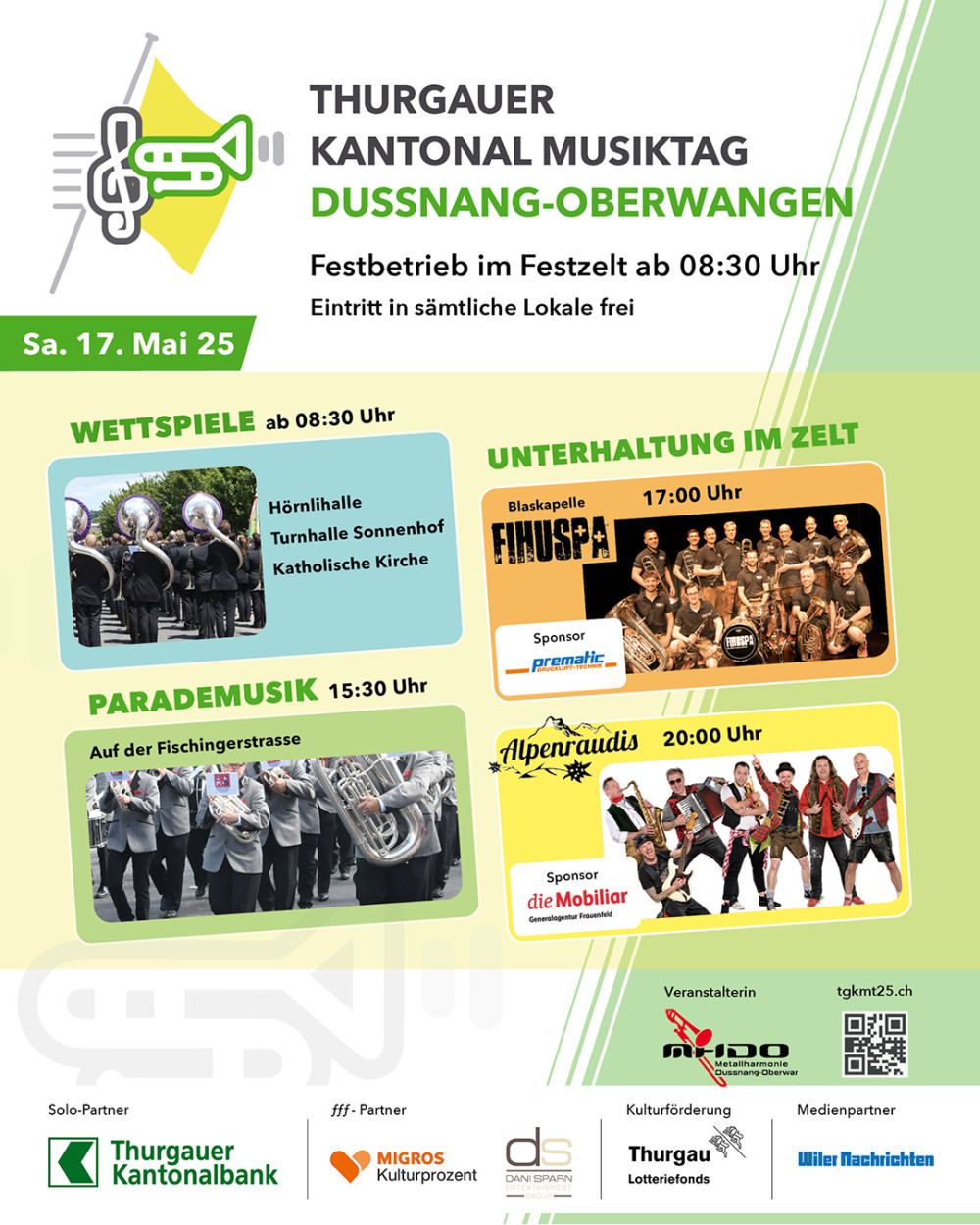Thurgauer Kantonal Musiktag in Dussnang (1/1)