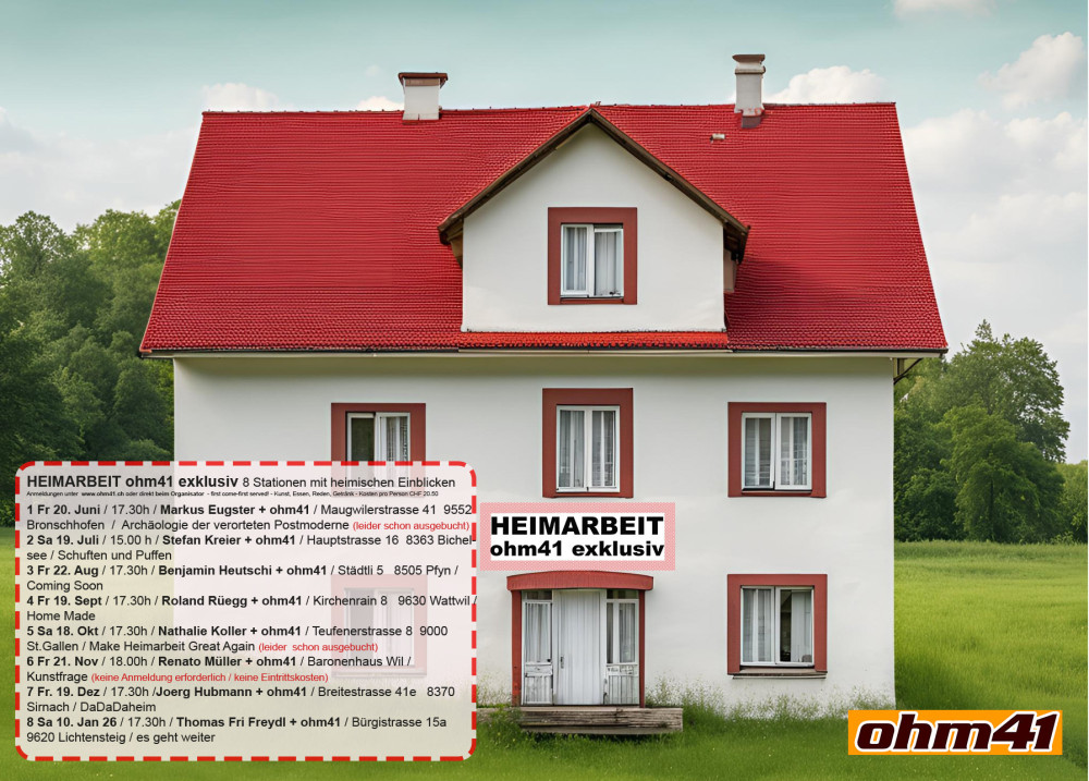 HEIMARBEIT ohm41 exklusiv (1/1)